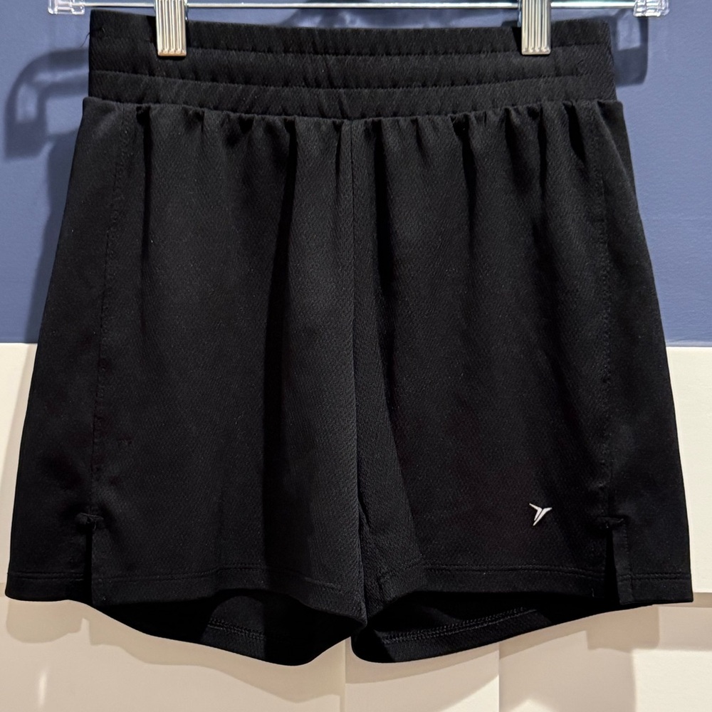 Old Navy Girls Black Active Shorts Size L 10 /12